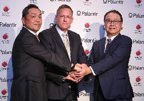 Joint Conference by SOMPO Holdings and Palantir Technologies
